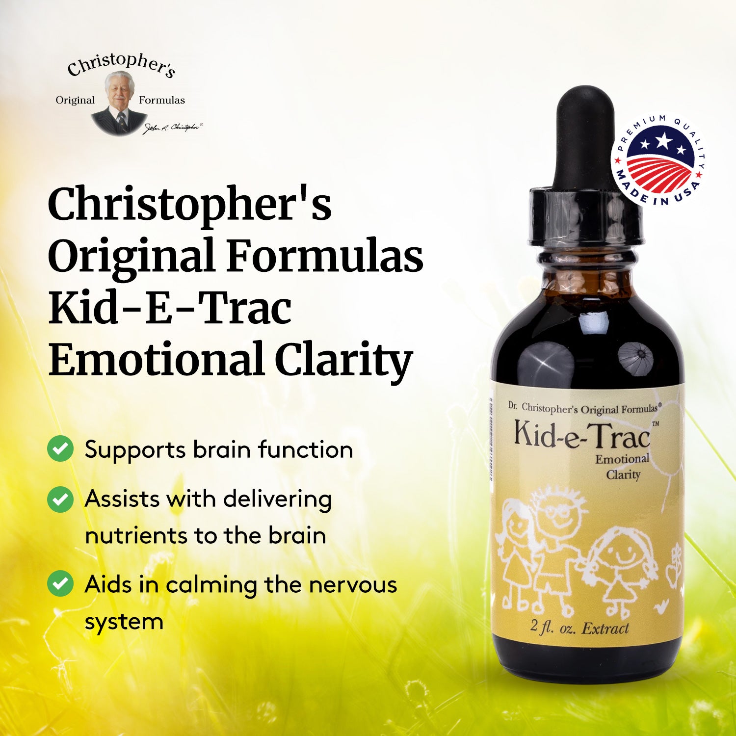 Kid-e-Trac Extract | christophersoriginalformulas