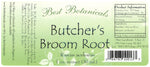 Butcher's Broom Root Extract Label