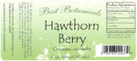 Hawthorn Berry Extract Label