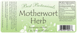 Motherwort Herb Extract Label