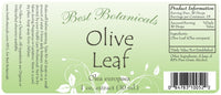 Olive Leaf Extract Label