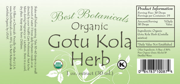 Gotu Kola Herb Extract