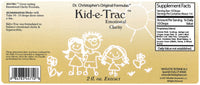 Kid-e-Trac Extract Label