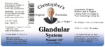 Glandular System Massage Oil Label