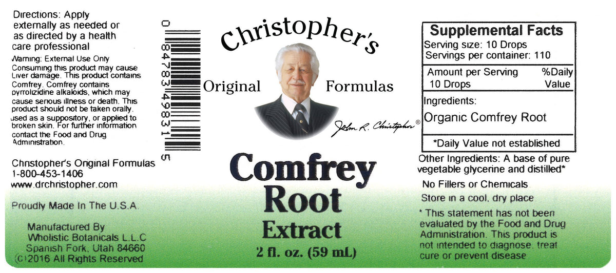 Comfrey Root Extract | christophersoriginalformulas