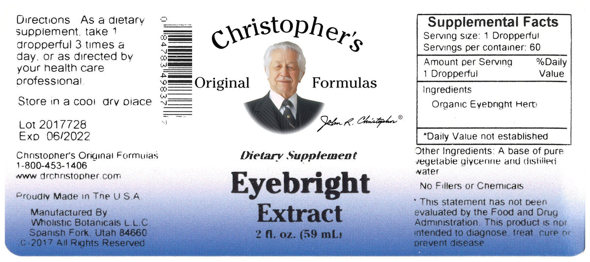 Eyebright Extract | christophersoriginalformulas