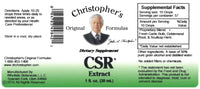 CSR Extract Label