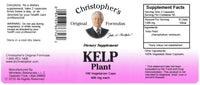 Kelp Plant Capsule Label