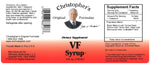 VF Syrup Label