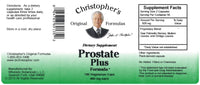 Prostate Plus Formula Capsule Label