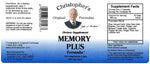 Memory Plus Capsule Label
