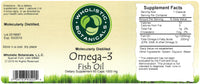 Omega-3 Fish Oil Capsule Label