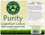 Purity Lotion Label